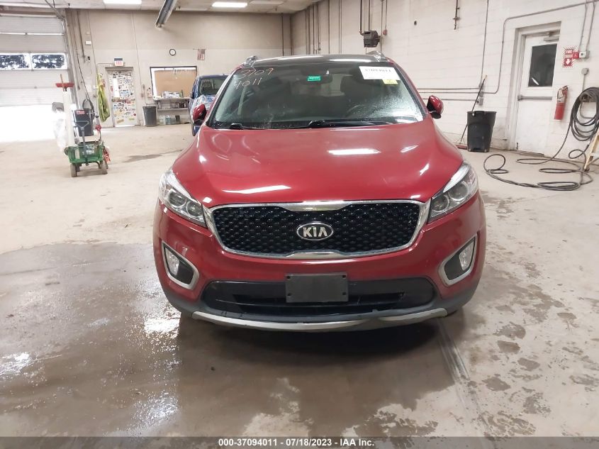 2016 KIA SORENTO EX - 5XYPHDA57GG088266