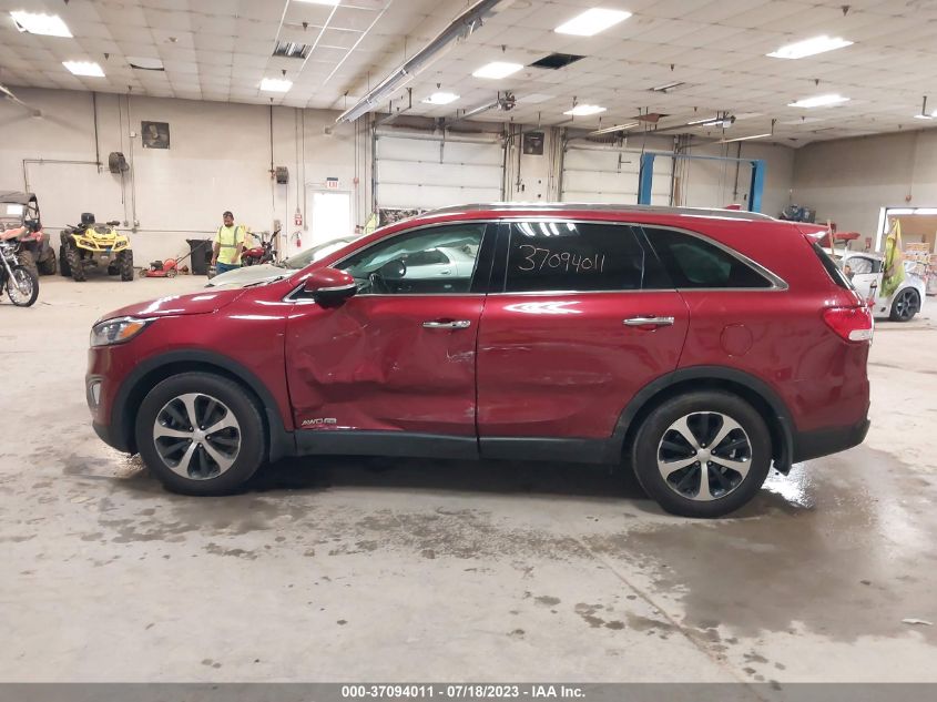 2016 KIA SORENTO EX - 5XYPHDA57GG088266