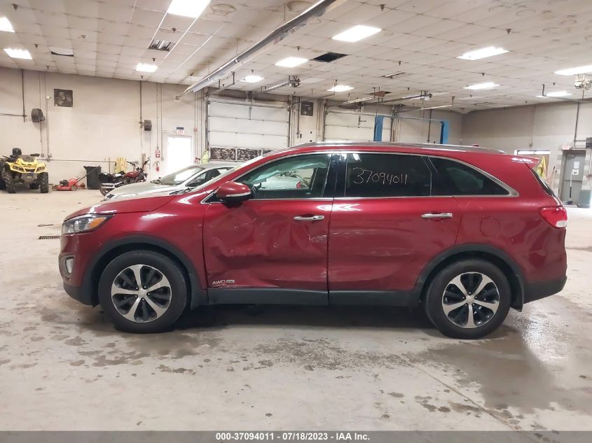 2016 KIA SORENTO EX - 5XYPHDA57GG088266