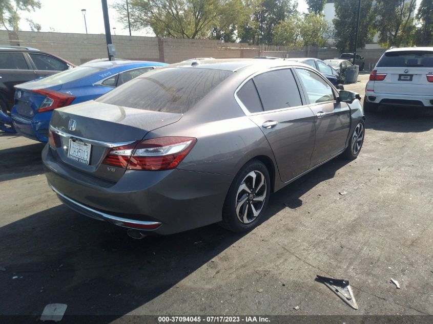 2017 HONDA ACCORD SEDAN EX-L V6 - 1HGCR3F85HA004473