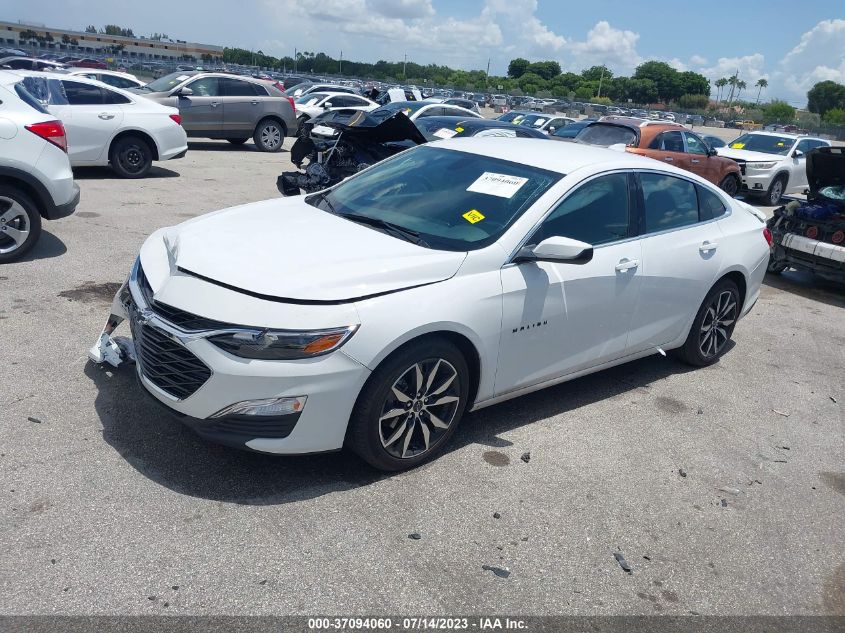 2022 CHEVROLET MALIBU RS - 1G1ZG5ST2NF205758