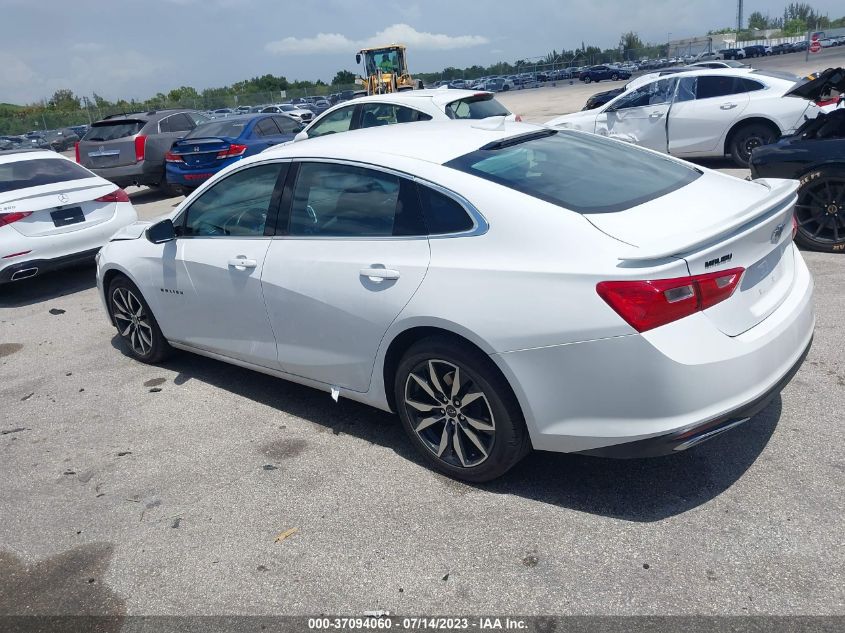 2022 CHEVROLET MALIBU RS - 1G1ZG5ST2NF205758