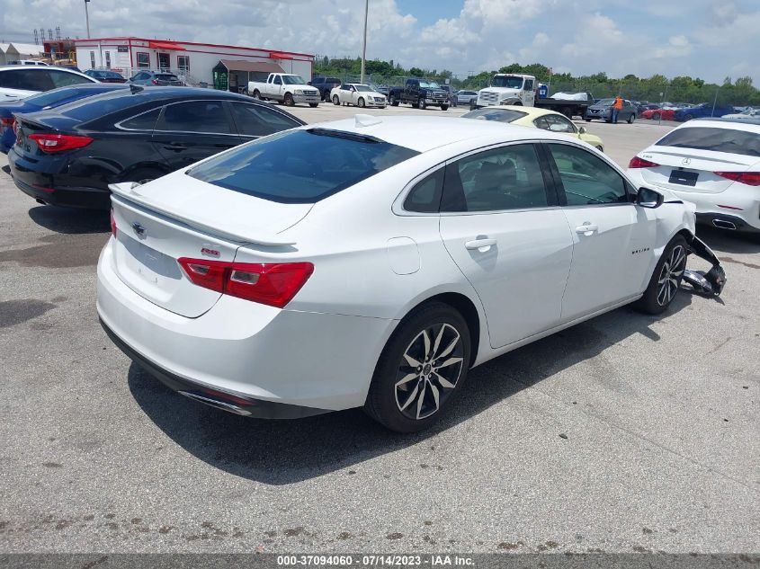 2022 CHEVROLET MALIBU RS - 1G1ZG5ST2NF205758