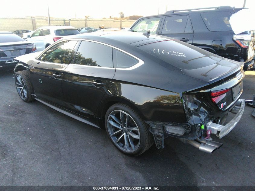 2019 AUDI S5 SPORTBACK PREMIUM PLUS WAUB4CF50KA090603