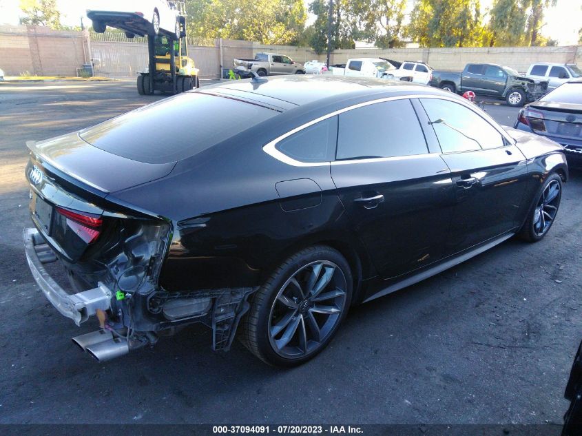 2019 AUDI S5 SPORTBACK PREMIUM PLUS WAUB4CF50KA090603