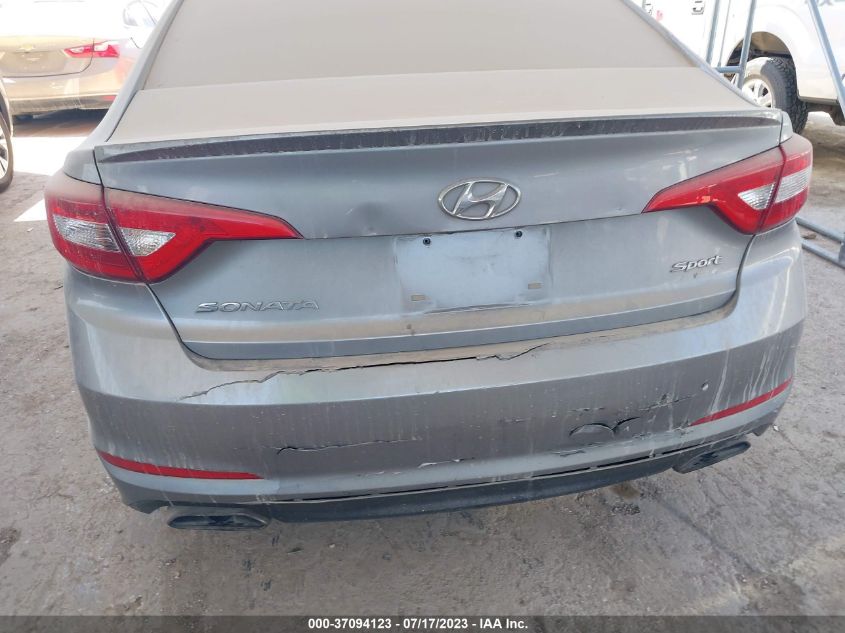 2015 HYUNDAI SONATA 2.4L SPORT - 5NPE34AF5FH093438