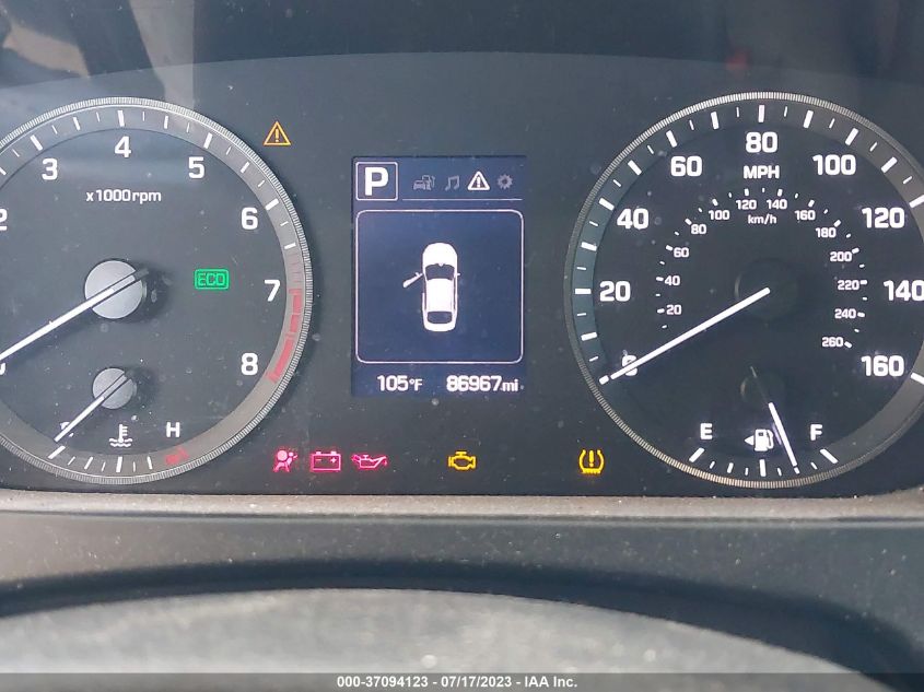2015 HYUNDAI SONATA 2.4L SPORT - 5NPE34AF5FH093438