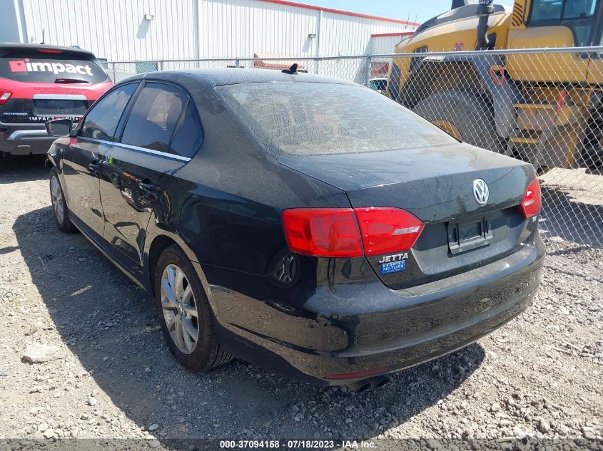 2014 VOLKSWAGEN JETTA SEDAN SE W/CONNECTIVITY/SUNROOF - 3VWD07AJ3EM430348