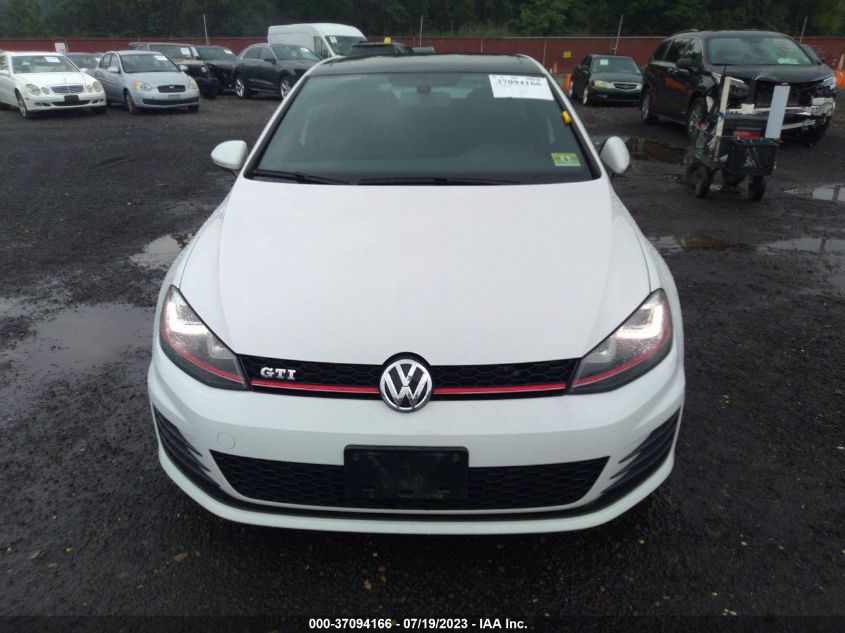 2015 VOLKSWAGEN GOLF GTI AUTOBAHN - 3VW5T7AU8FM003674