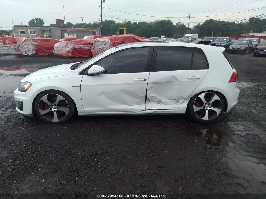 2015 VOLKSWAGEN GOLF GTI AUTOBAHN - 3VW5T7AU8FM003674