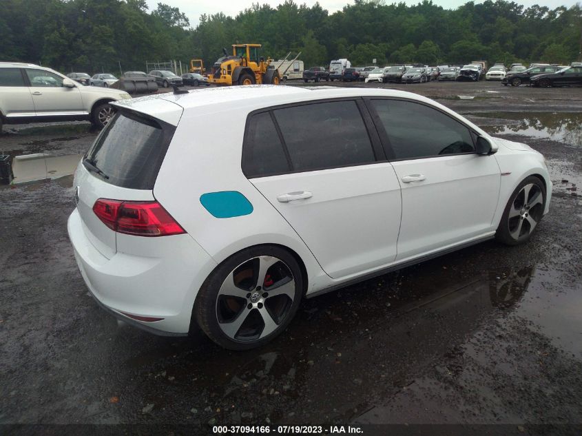 2015 VOLKSWAGEN GOLF GTI AUTOBAHN - 3VW5T7AU8FM003674