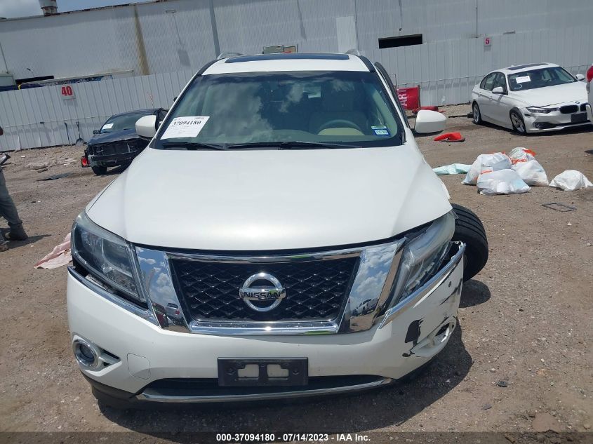 2014 NISSAN PATHFINDER SL - 5N1AR2MM0EC622912