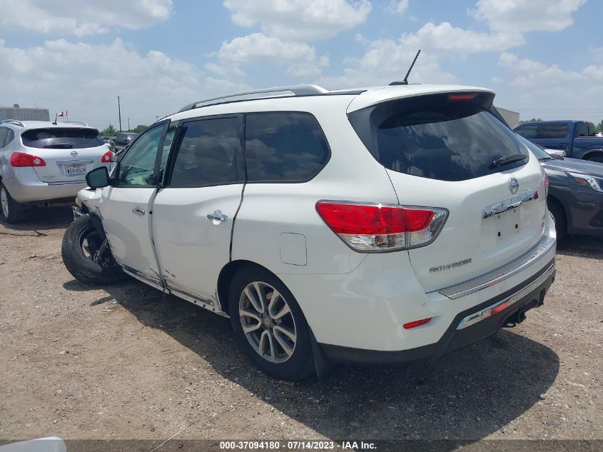 2014 NISSAN PATHFINDER SL - 5N1AR2MM0EC622912