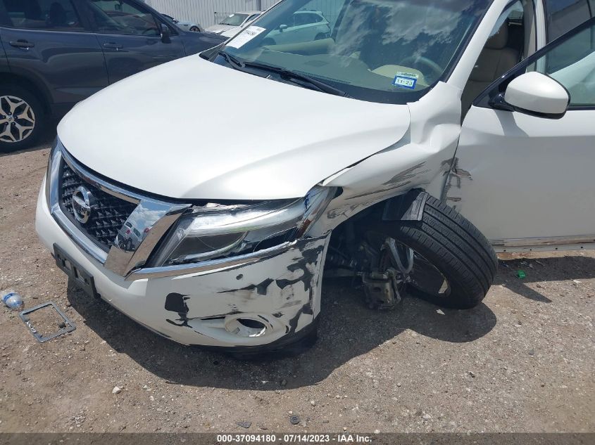 2014 NISSAN PATHFINDER SL - 5N1AR2MM0EC622912
