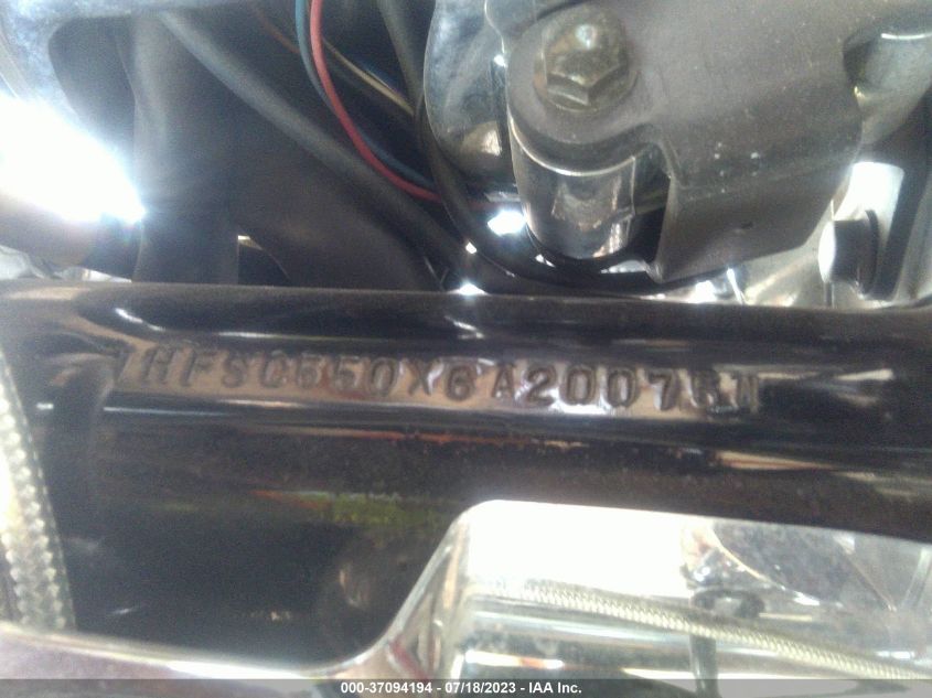 2006 HONDA VTX1300 C 1HFSC550X6A200754