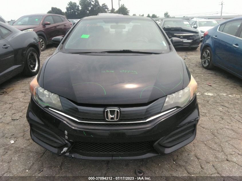 2014 HONDA CIVIC COUPE EX - 2HGFG3B83EH512012