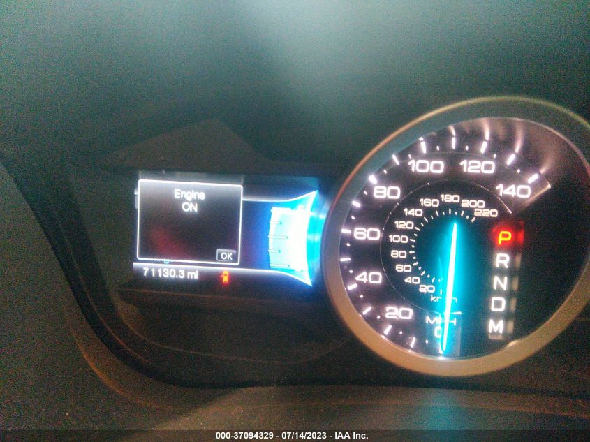 2015 FORD EXPLORER LIMITED - 1FM5K8F84FGC69786
