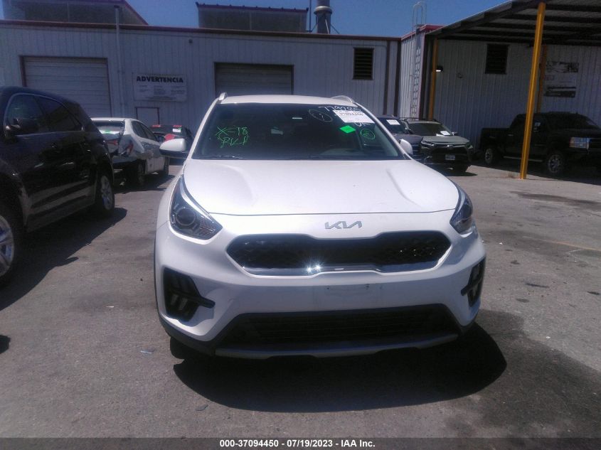 2022 KIA NIRO LX/LXS/LXS SE - KNDCB3LC0N5512771