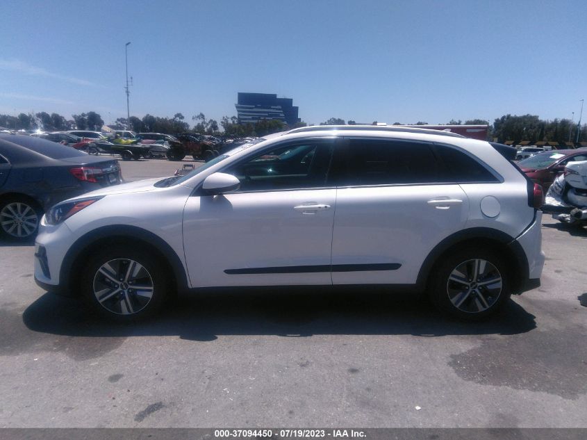 2022 KIA NIRO LX/LXS/LXS SE - KNDCB3LC0N5512771