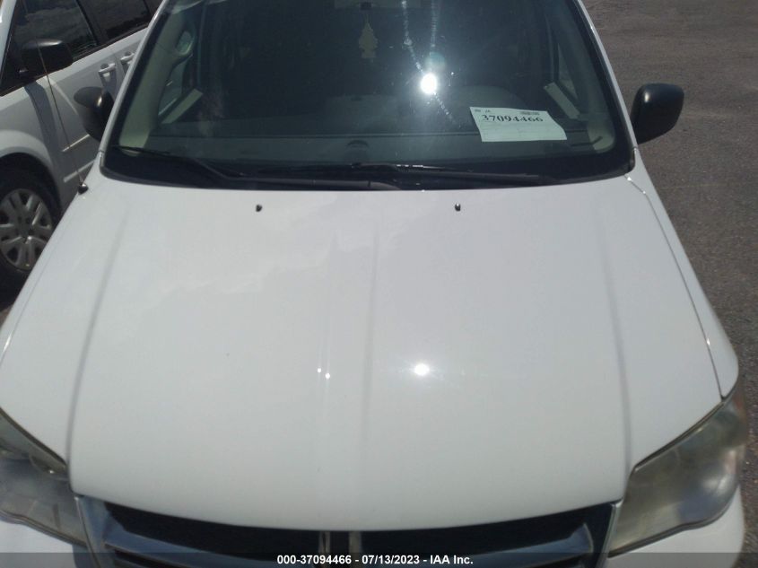 2016 DODGE GRAND CARAVAN SE - 2C4RDGBG5GR114557