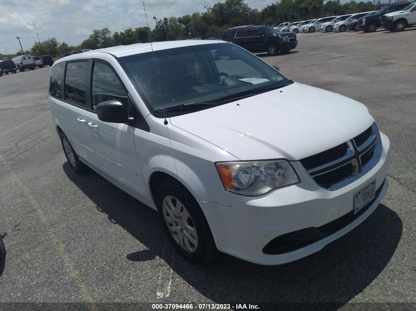 2016 DODGE GRAND CARAVAN SE - 2C4RDGBG5GR114557