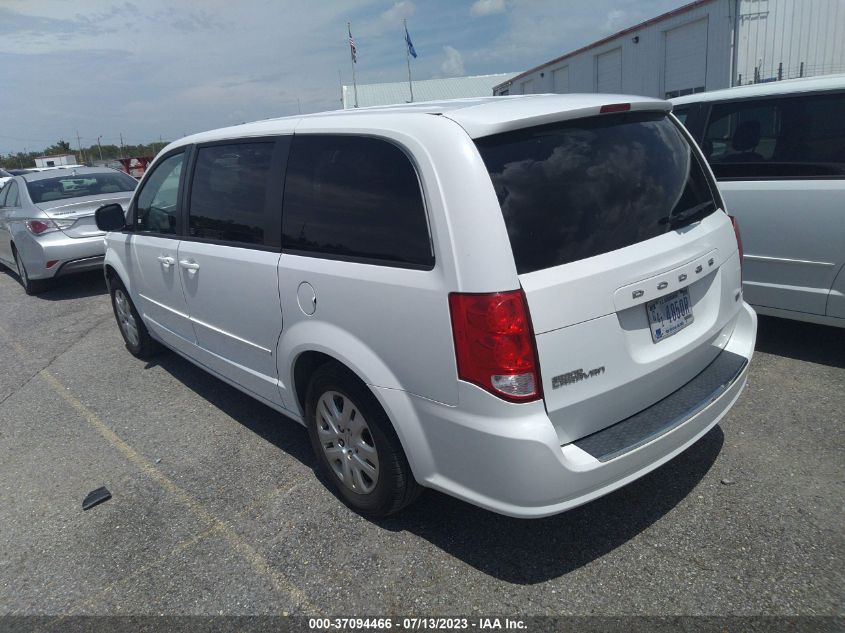 2016 DODGE GRAND CARAVAN SE - 2C4RDGBG5GR114557