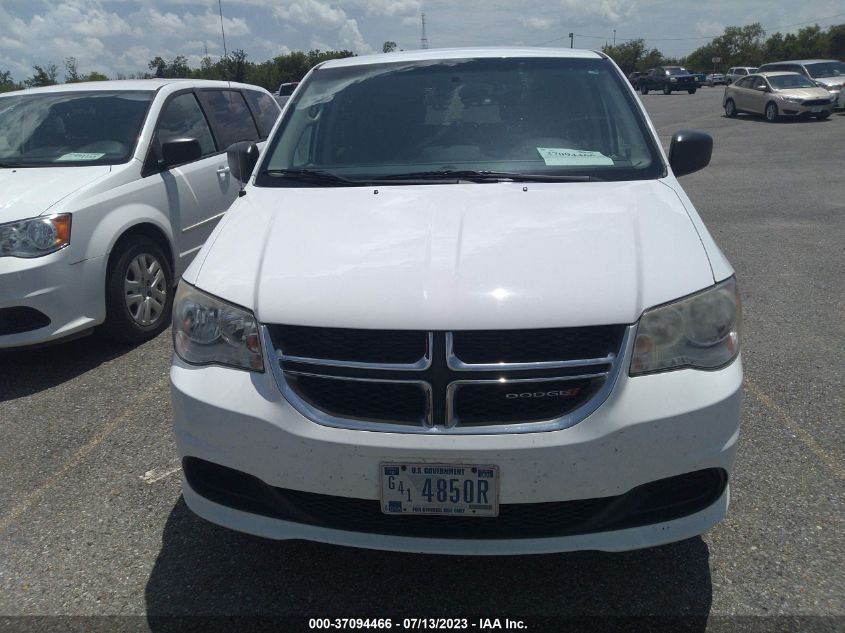 2016 DODGE GRAND CARAVAN SE - 2C4RDGBG5GR114557