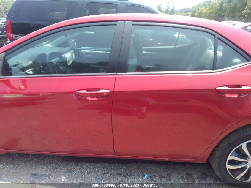 2014 TOYOTA COROLLA L/LE/LE PLS/PRM/S/S PLS - 2T1BURHE1EC140119