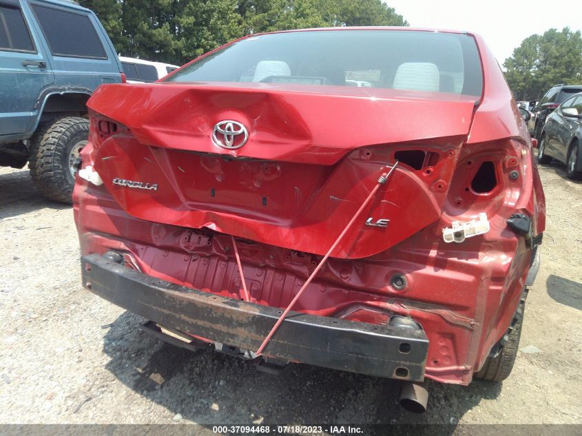 2014 TOYOTA COROLLA L/LE/LE PLS/PRM/S/S PLS - 2T1BURHE1EC140119