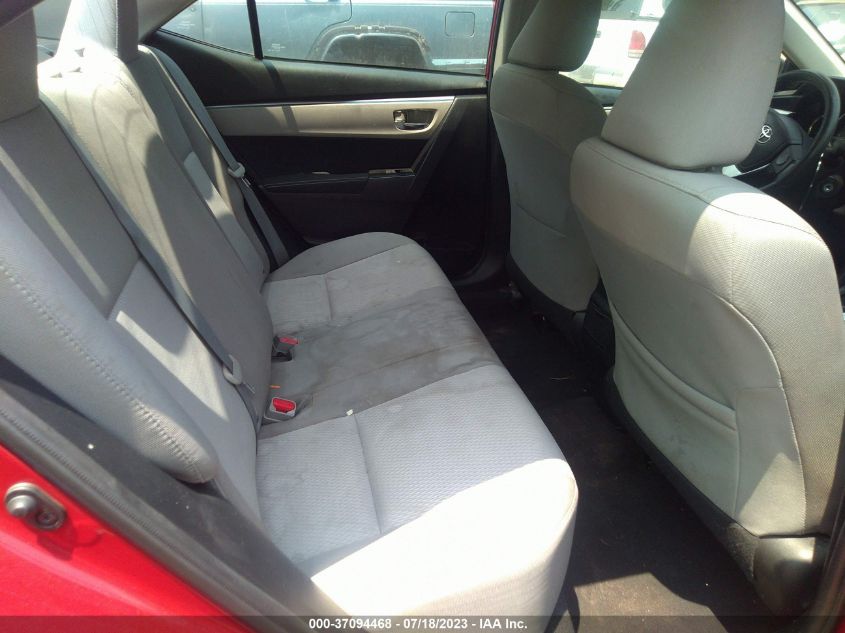 2014 TOYOTA COROLLA L/LE/LE PLS/PRM/S/S PLS - 2T1BURHE1EC140119