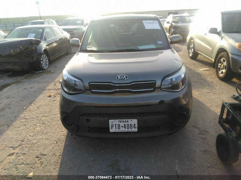 2018 KIA SOUL BASE - KNDJN2A25J7595616