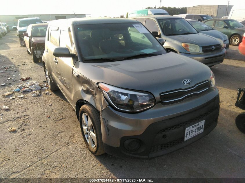 2018 KIA SOUL BASE - KNDJN2A25J7595616