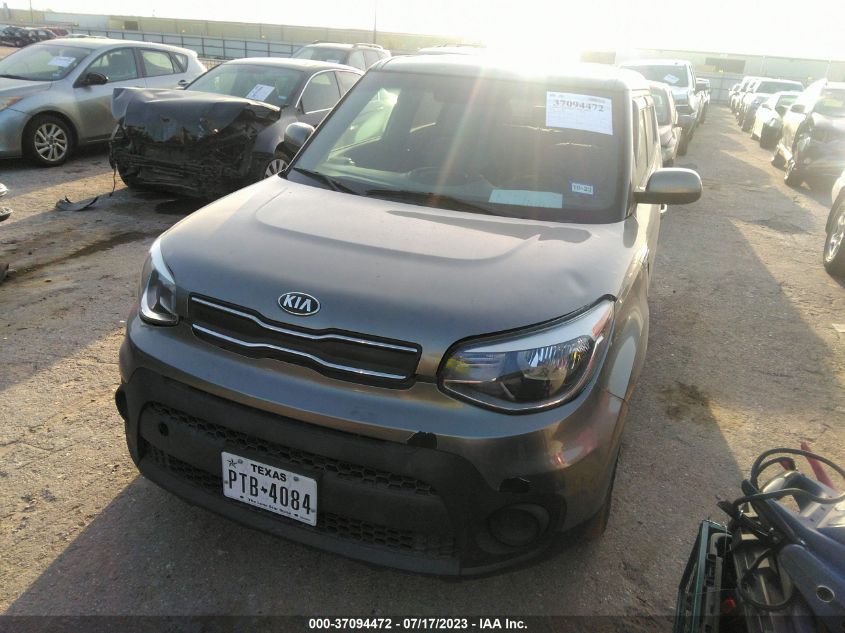 2018 KIA SOUL BASE - KNDJN2A25J7595616