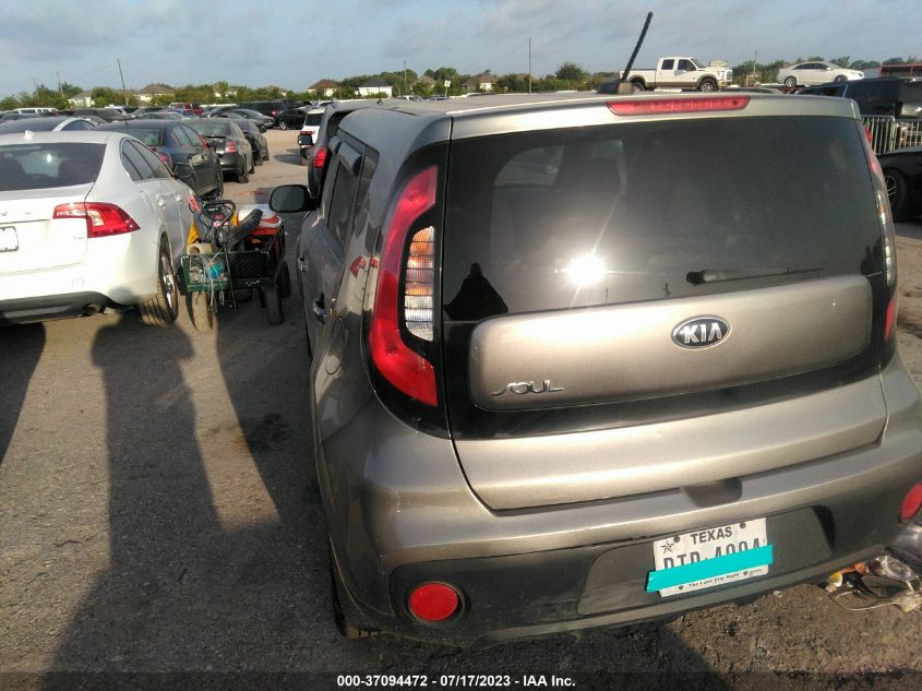 2018 KIA SOUL BASE - KNDJN2A25J7595616