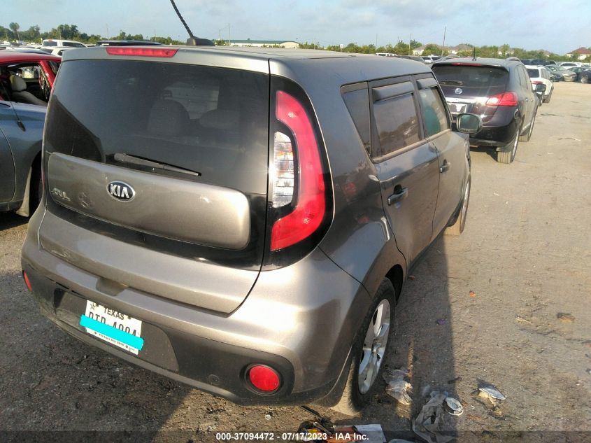 2018 KIA SOUL BASE - KNDJN2A25J7595616