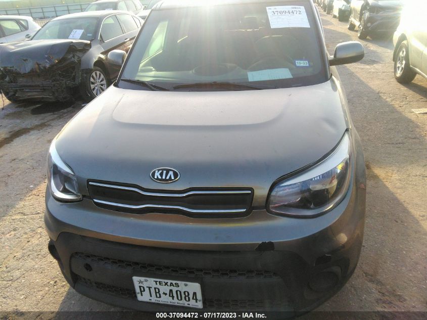 2018 KIA SOUL BASE - KNDJN2A25J7595616