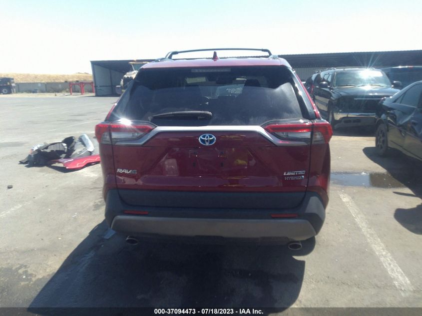 2021 TOYOTA RAV4 HYBRID LIMITED - 4T3D6RFV0MU010732