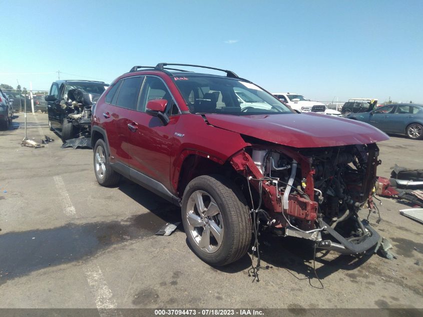 2021 TOYOTA RAV4 HYBRID LIMITED - 4T3D6RFV0MU010732