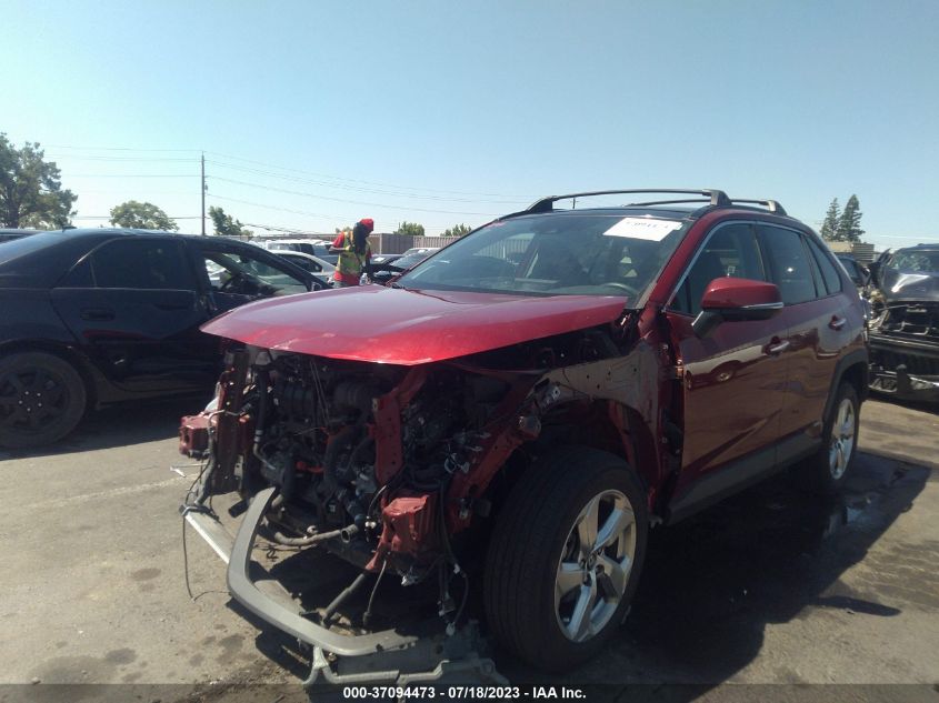 2021 TOYOTA RAV4 HYBRID LIMITED - 4T3D6RFV0MU010732