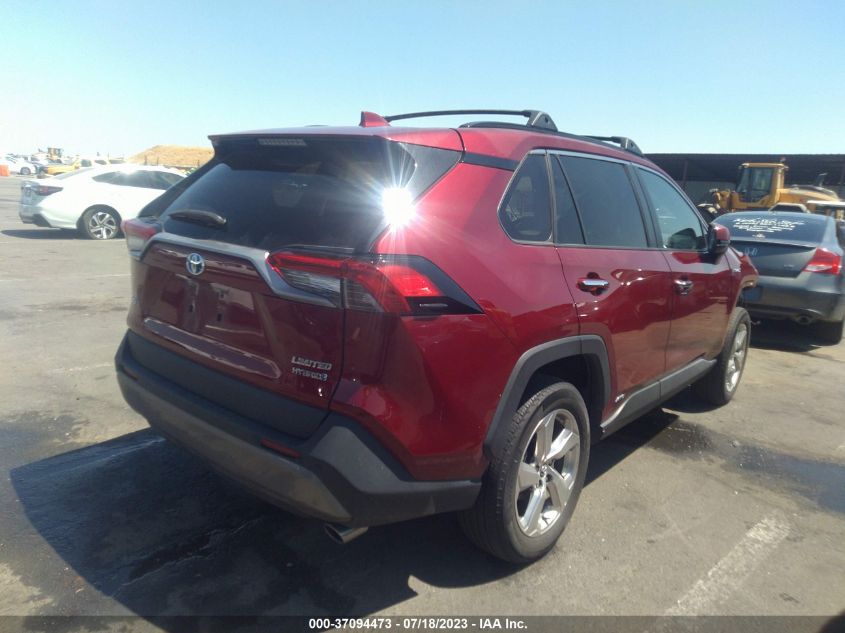 2021 TOYOTA RAV4 HYBRID LIMITED - 4T3D6RFV0MU010732