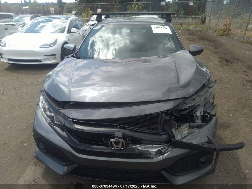 2018 HONDA CIVIC HATCHBACK SPORT - SHHFK7G47JU208884