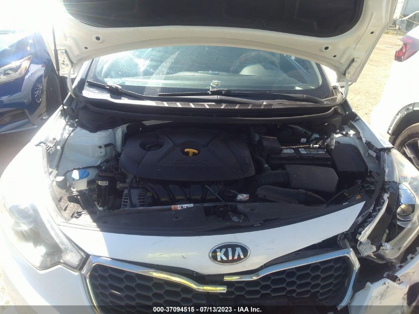 2016 KIA FORTE EX - KNAFX4A83G5450673