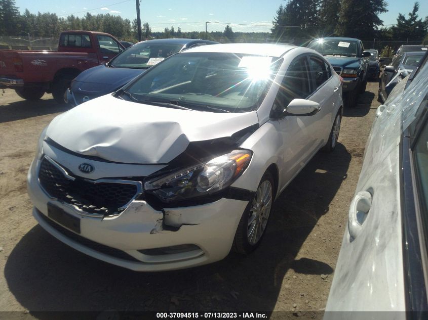 2016 KIA FORTE EX - KNAFX4A83G5450673