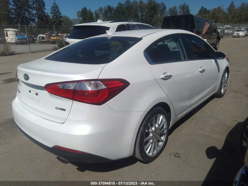2016 KIA FORTE EX - KNAFX4A83G5450673