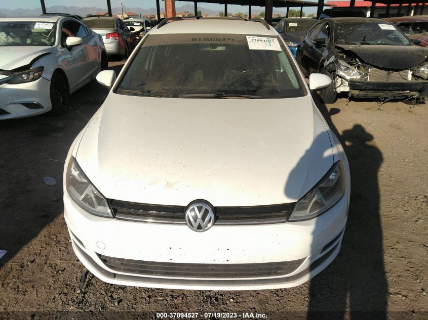 2017 VOLKSWAGEN GOLF SPORTWAGEN S 3VW017AU5HM512463