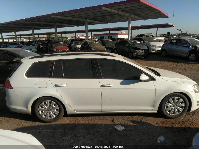 2017 VOLKSWAGEN GOLF SPORTWAGEN S 3VW017AU5HM512463