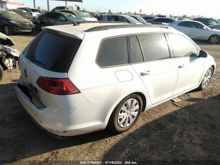 2017 VOLKSWAGEN GOLF SPORTWAGEN S 3VW017AU5HM512463