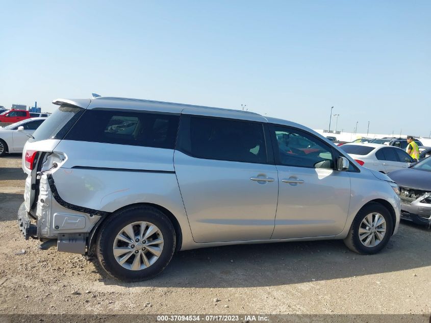 2016 KIA SEDONA - 0000000000LGK1617