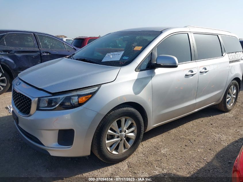 2016 KIA SEDONA - 0000000000LGK1617