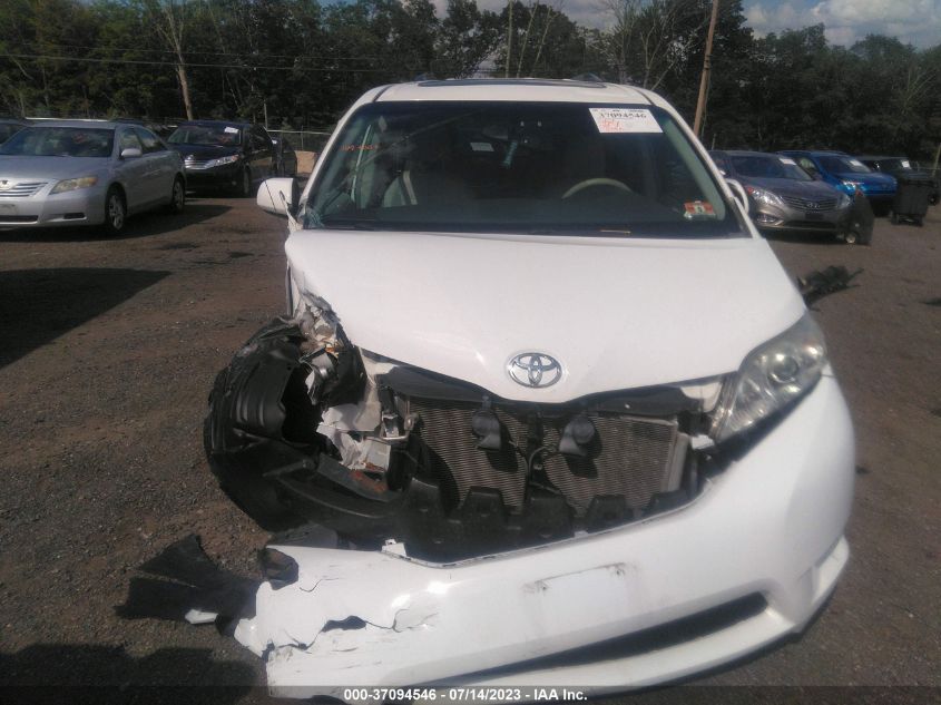 2013 TOYOTA SIENNA XLE AAS/XLE/LTD - 5TDYK3DC9DS367727